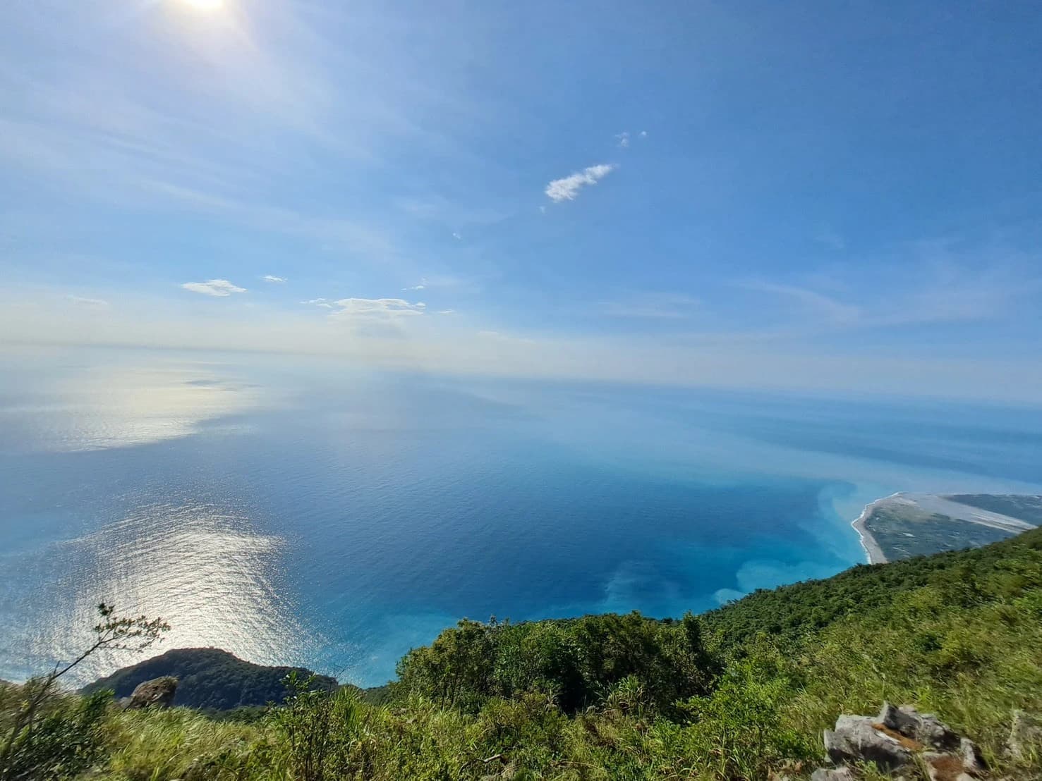 千里眼山俯瞰山海美景