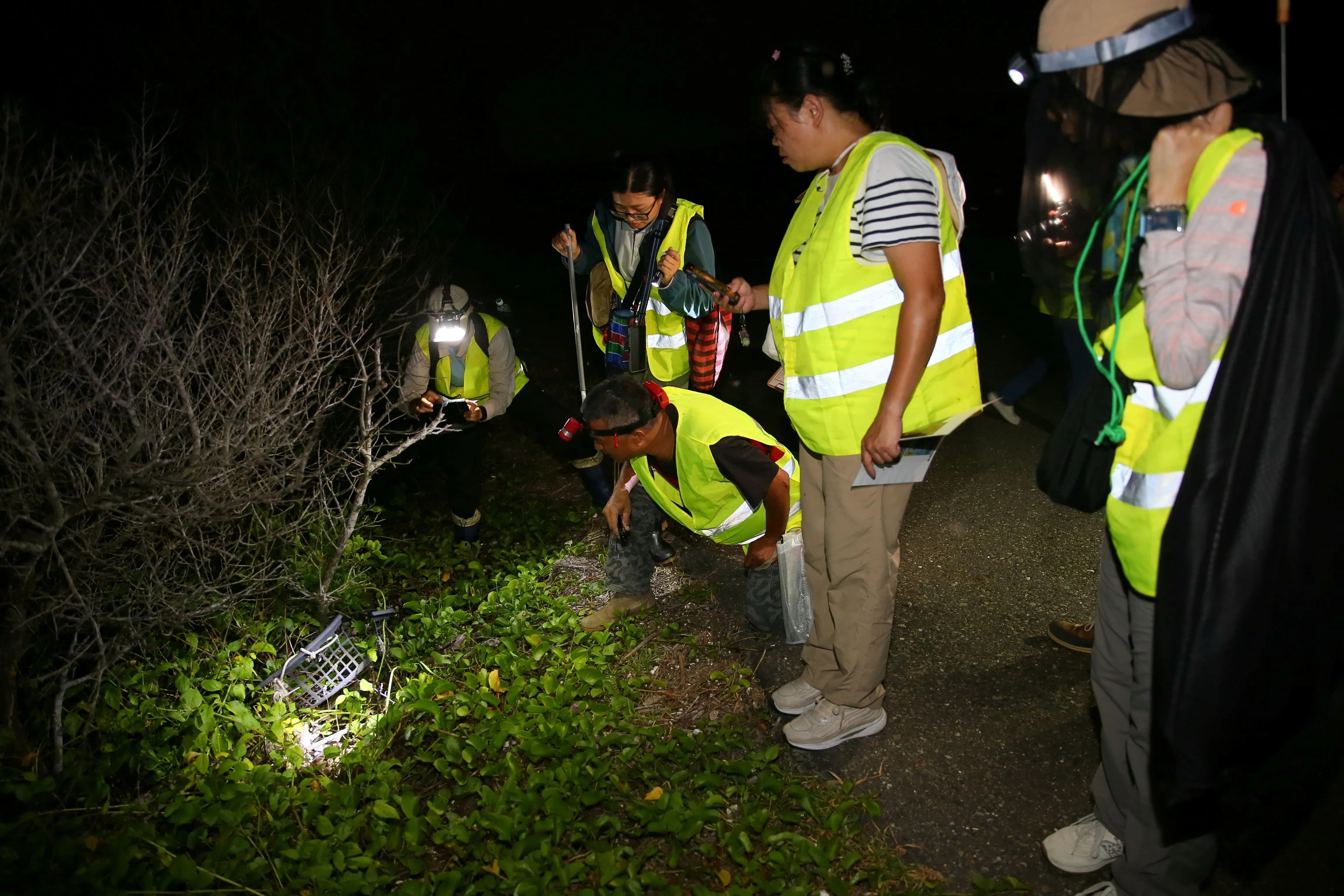 護蟹志工培訓實作課程