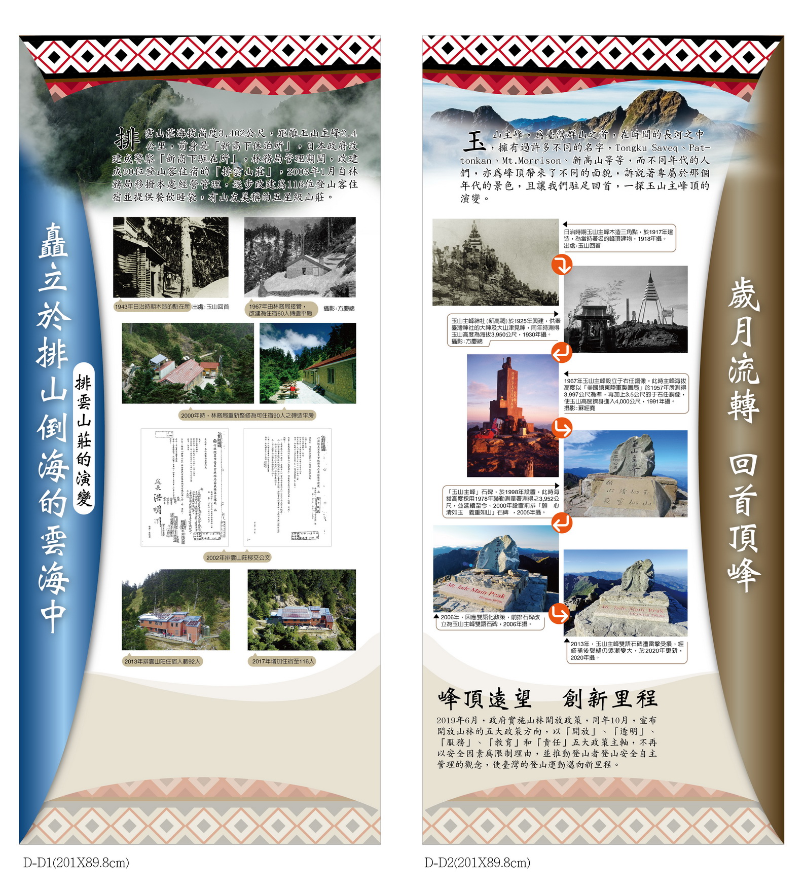 玉山之嶺與排雲山莊沿革海報