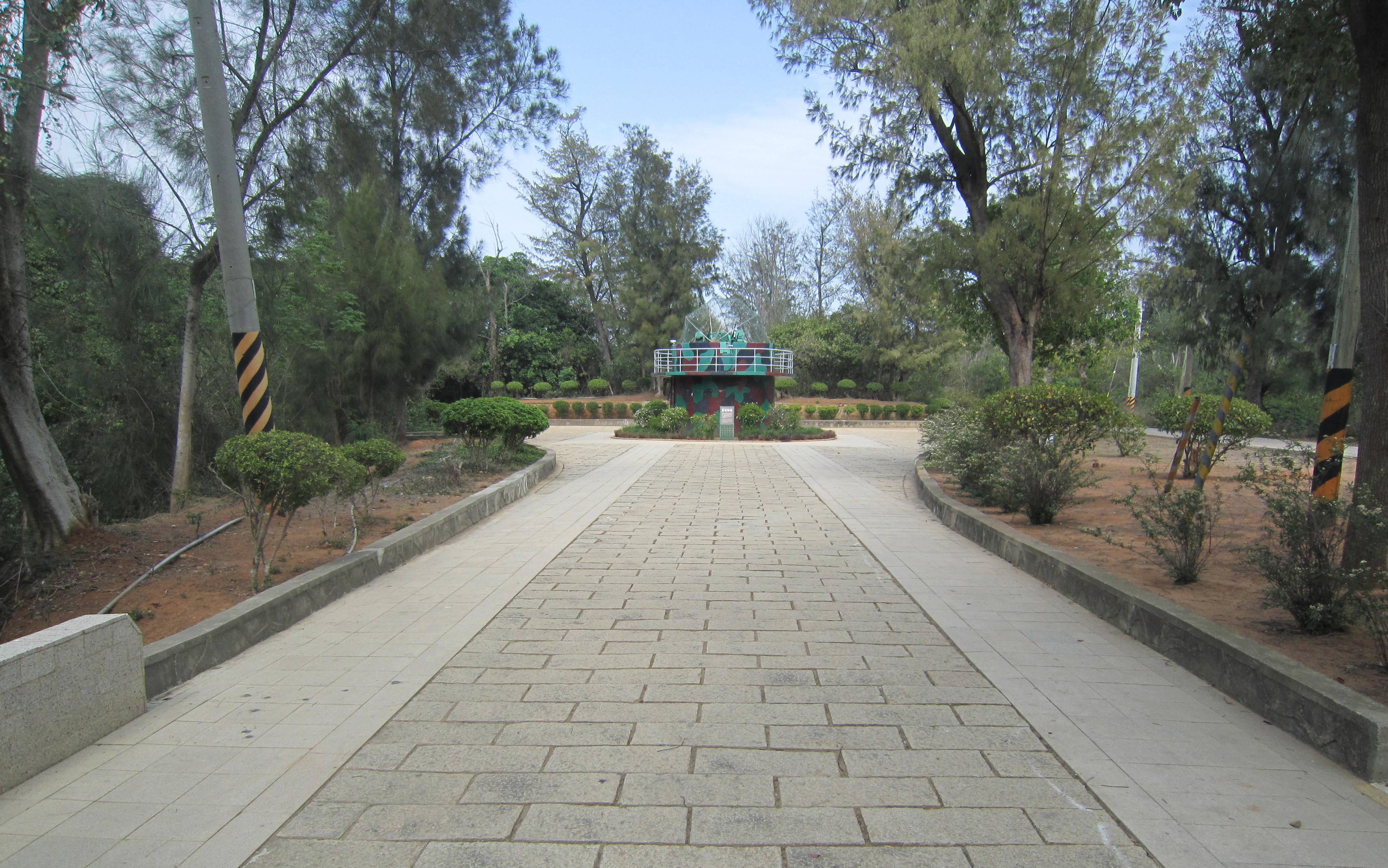 無障礙步道內保留反空降堡砲陣地等軍事設施