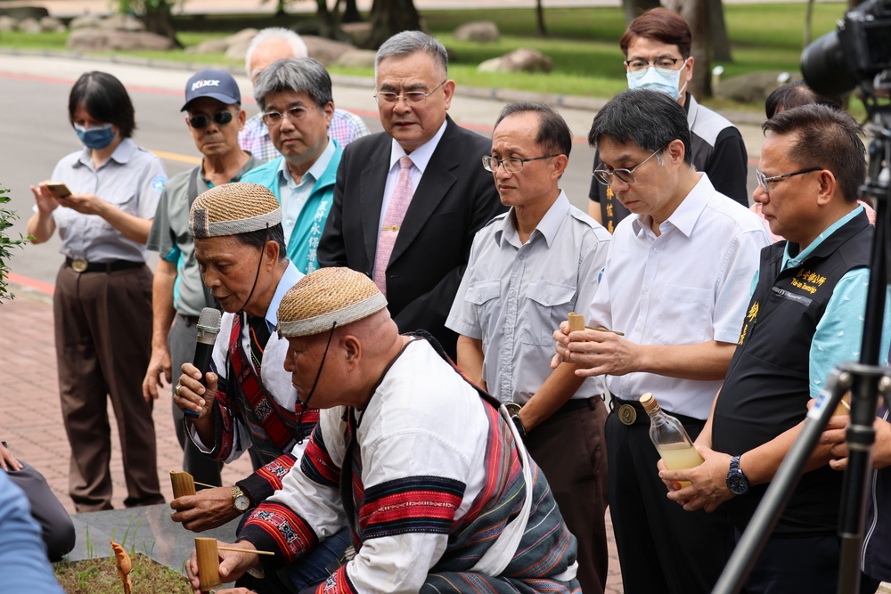 耆老祈福儀式/雪管處提供