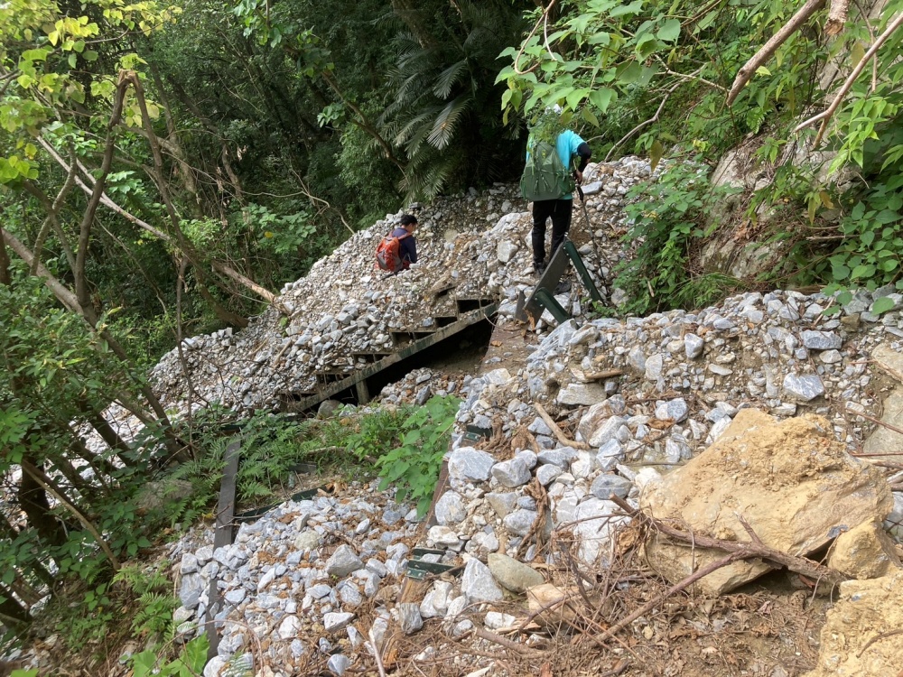 大禮步道北段災損嚴重需另進行災修規劃