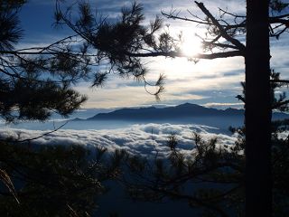 雪山東峰的雲海
