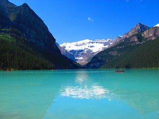 alt-孔雀藍與翡翠綠：洛磯山國家公園(Rocky Mountain National Park)露易斯湖(Lake Louise)-1