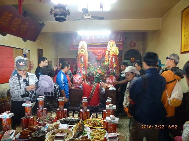 後灣三玄宮乩花的接神儀式