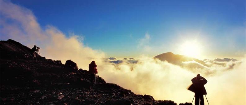 關山的日出及雲海。/ 戴進元攝