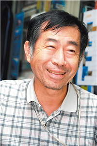 王鑫教授認為，位於颱風、地震頻仍地帶的台灣，面對氣候變異問題應有更全面的思維/ 鄭真義攝