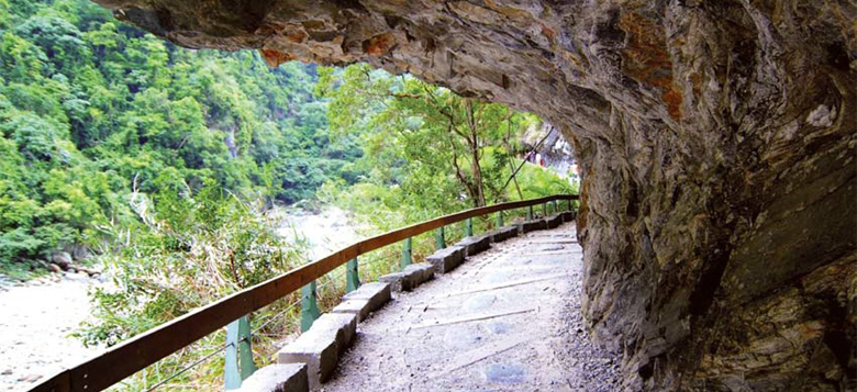 國家公園中處處可見的生態工程，是對土地關懷的落實與展現。/ 呂建毅攝