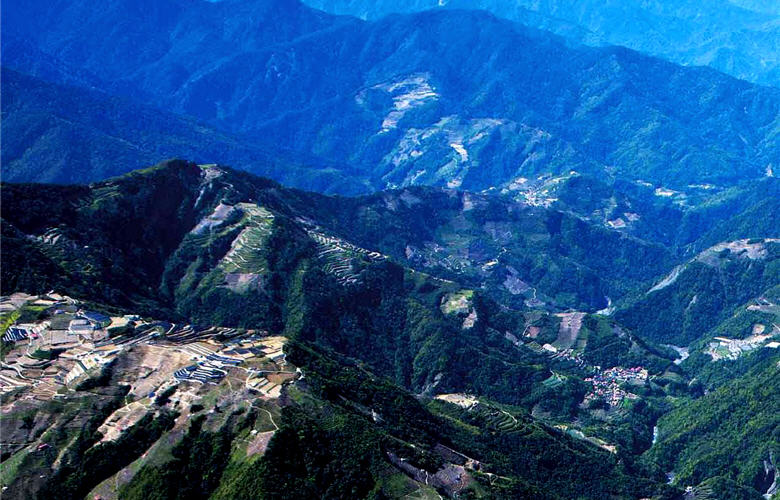 山林的悲歌，不只在於伐木，還有大範圍的農業開發／齊柏林攝