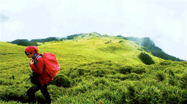向國外友人介紹臺灣的古道