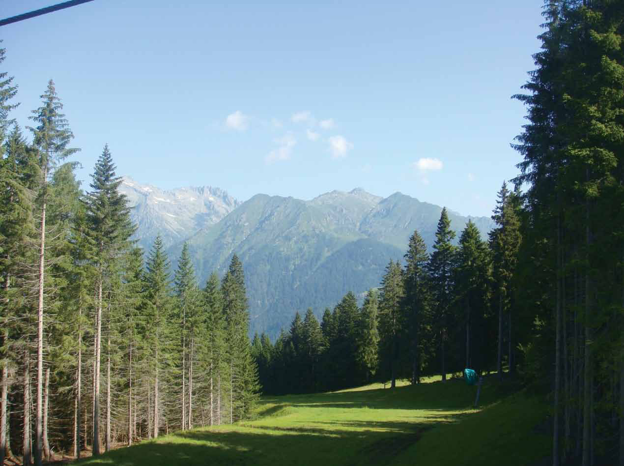 阿達梅洛布倫塔自然公園管理單位積極推動永續觀光,期望自然環境、遊客、企業、與當地居民的需求能並重/ 吳忠宏教授提供