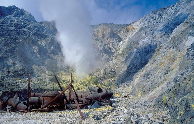 The sulfur mining relics at Dayoukeng in Yangmingshan National Park. / by Chi-hsue Wu