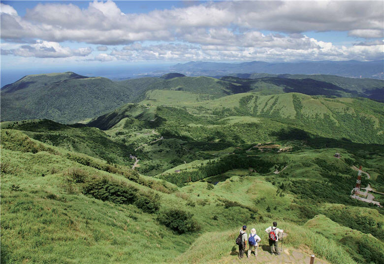 在陽明山國家公園的用心復育下,為園區各停採礦場賦予了綠色的生命力/ 陳彥伯攝