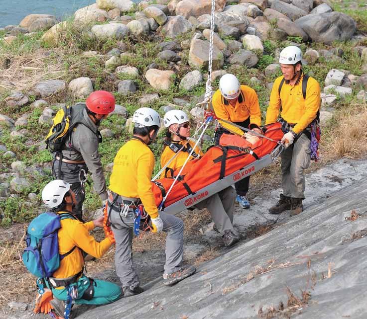 山難救助整合機制的建立非常重要/ 何昌穎攝