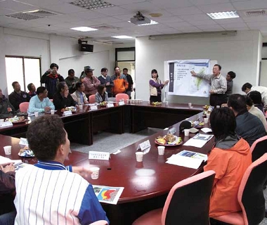 為推動壽山國家自然公園成立，營建署邀集專家學者多次實地探勘、舉辦公聽會，廣納多方意見/ 營建署提供