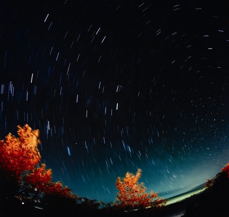 玉山塔塔加星軌 耿崇華攝