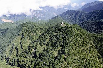 玉山的鹿林天文台是專業研究的觀星點 玉管處提供