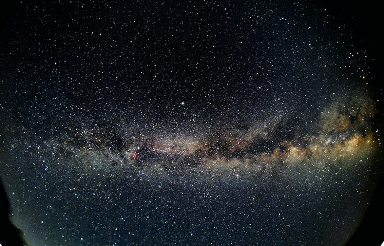 太魯閣國家公園合歡主峰仰望夏季銀河 耿崇華攝