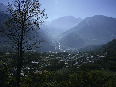 眺望望鄉部落 陳孔為攝