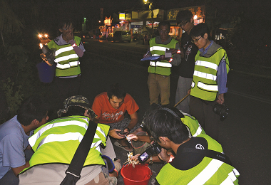 奧氏後相手蟹蛻殼後／何平合攝