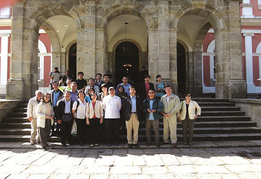 環保署副署長葉欣誠（前右四）領隊參加Rio+20大會／黃光瀛攝