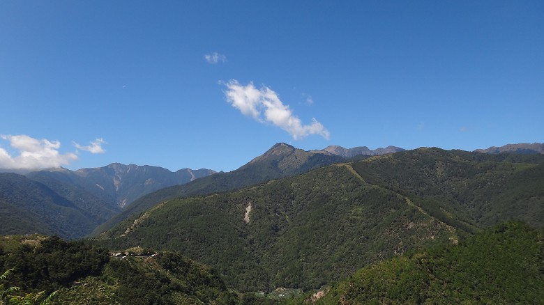 馬武霸山的防火巷／余偲嫣攝