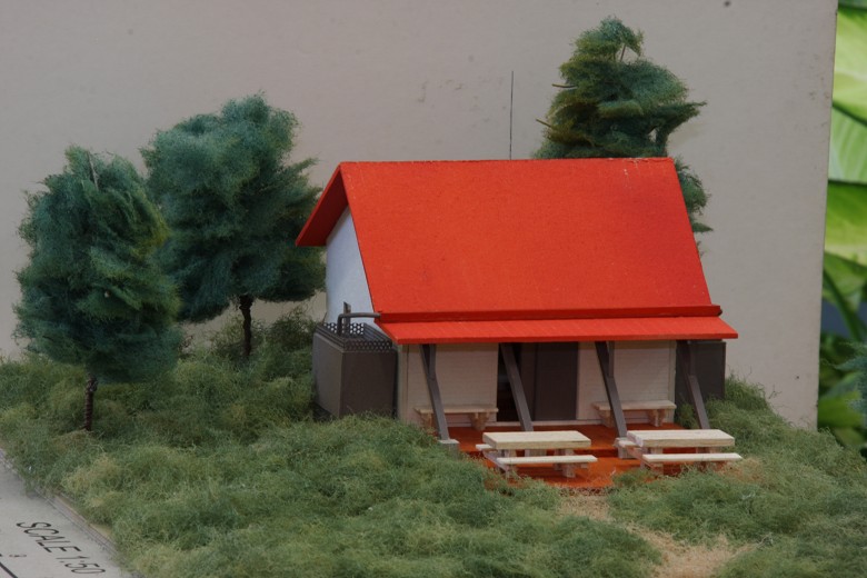 新霸南山屋模型全景／劉博修攝