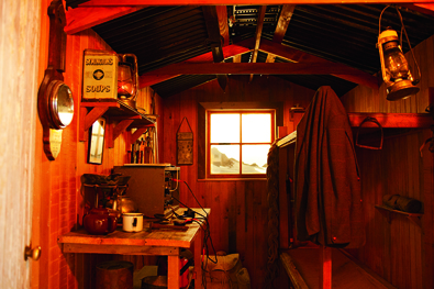 國際視野A12_4. 遊客中心內的11 模擬登山小屋，維妙維肖的程度讓參觀者彷若親臨現場。