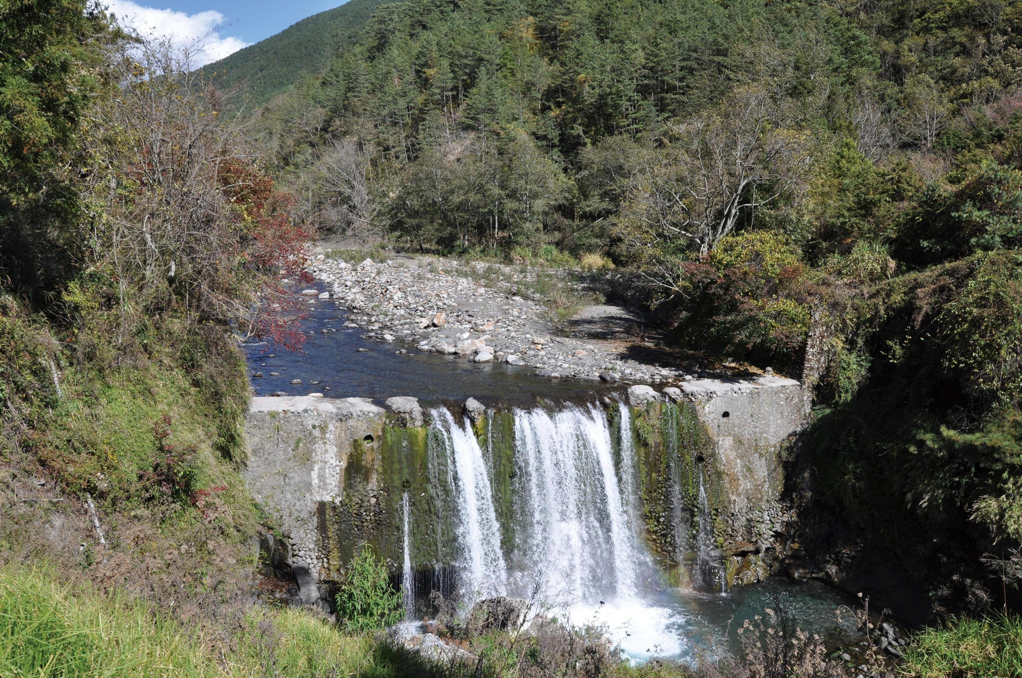 七家灣溪一號壩。圖／雪霸國家公園