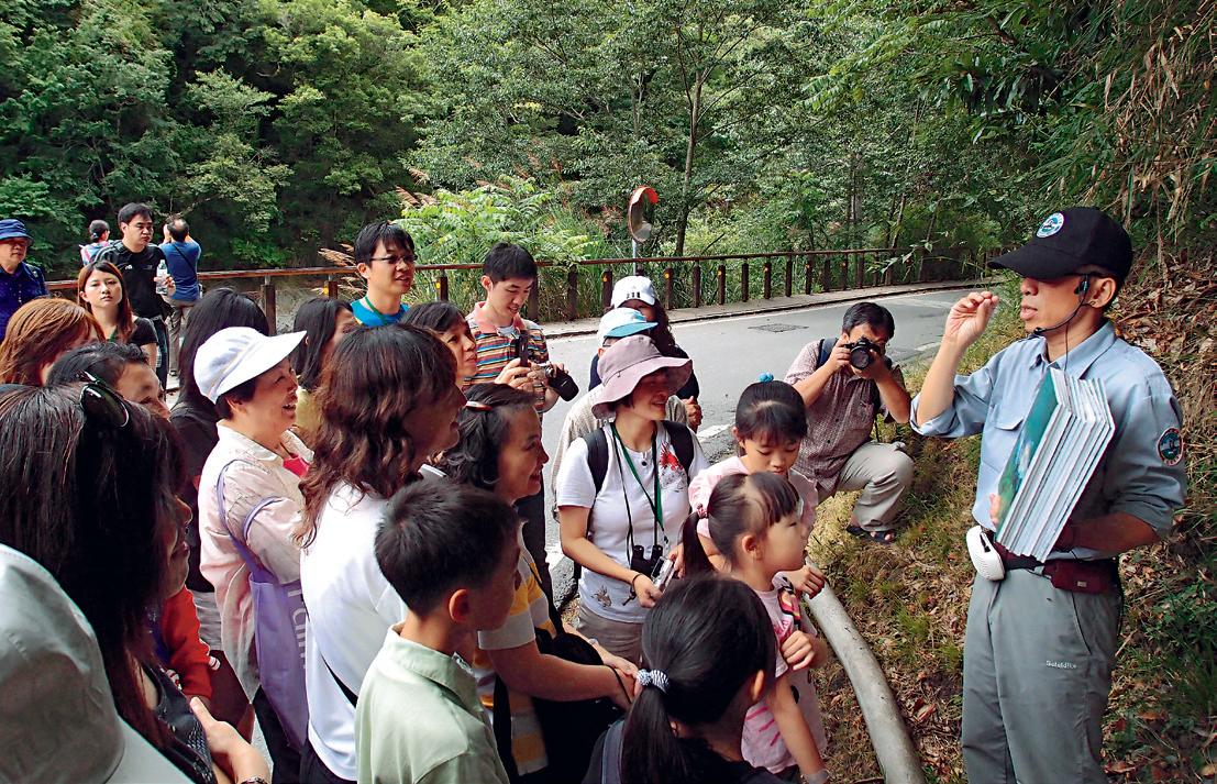 The Wuling Farm regularly holds various kinds of environmental education activities. Photographc Shei-Pa National Park