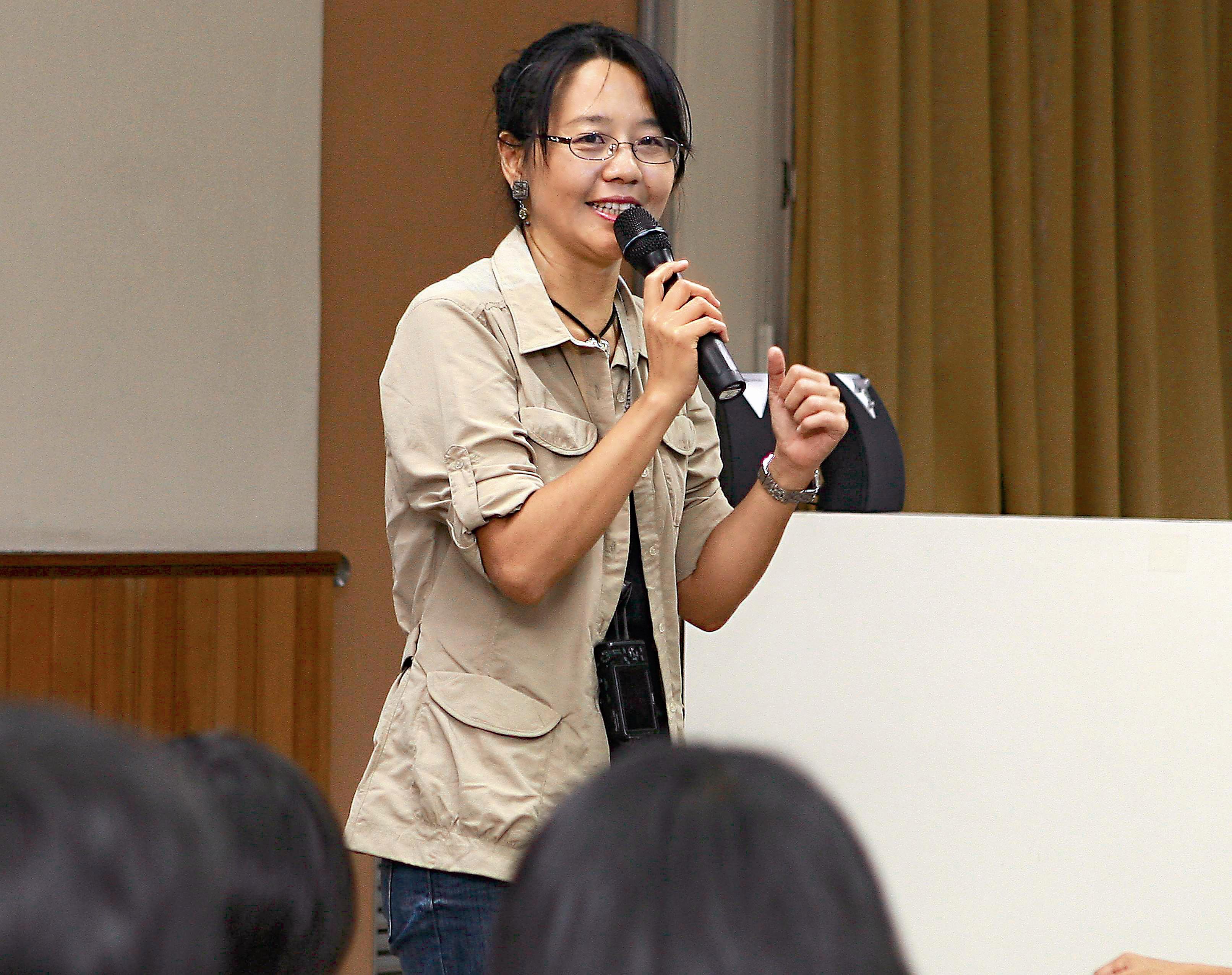 范欽慧是一位用文字、聲音、影像為保護自然倡議的創作者。圖／范欽慧提供