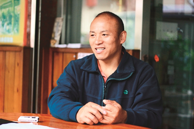 敬山、樂山的方有水，擔任玉山保育巡查員是他的驕傲與幸福。圖／李建榮