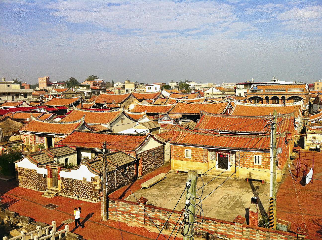 瓊林聚落，傳統合院建築保存相當完整／江柏煒攝