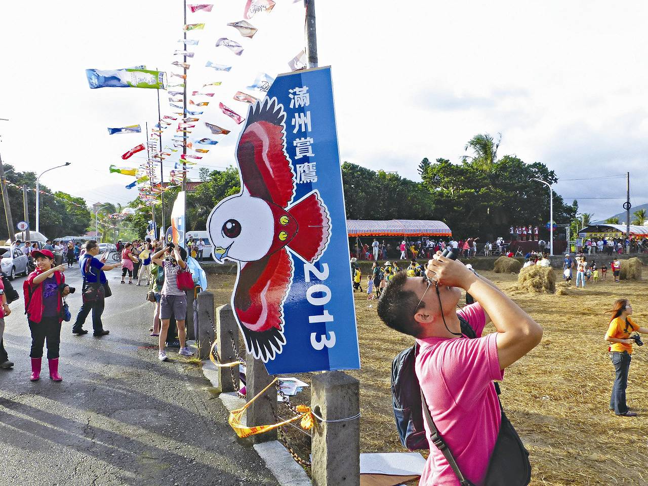 滿州賞鷹活動／蔡乙榮攝