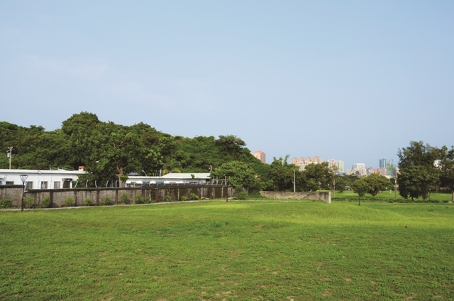 龜山山腳鳳山縣舊城（今稱左營舊城）遺址位置／壽籌處提供