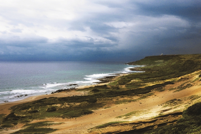 曲折的南方海岸是孕育海洋文明的基底／徐思琦攝