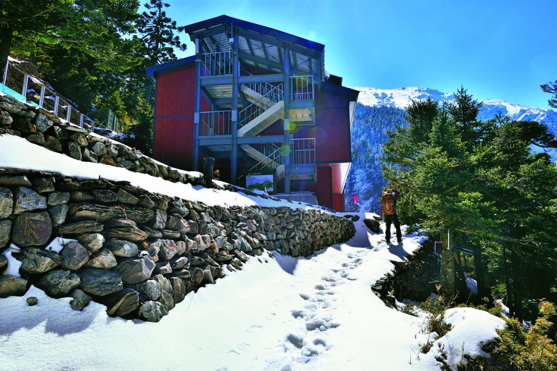 2013年7月重新啟用的玉山排雲山莊／何昌穎攝