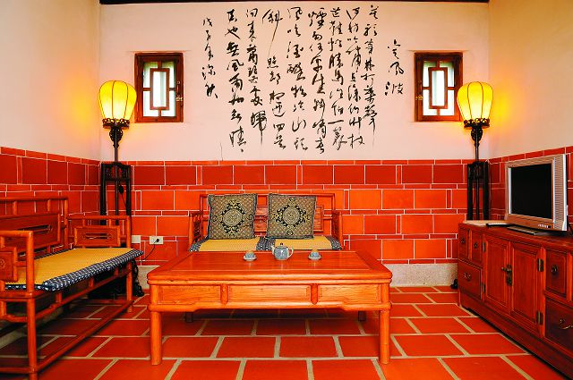 金門水頭聚落―水頭54號修建成為民宿活化使用／李俊賢攝