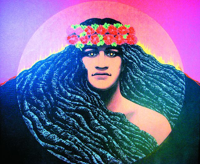 夏威夷火山女神／臺灣夏威夷文化中心提供