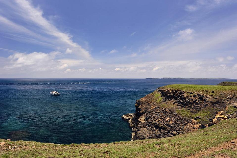 澎湖南方四島國家公園中的西吉嶼周邊海域屬於海域「一般管制區」／一筆站長攝 