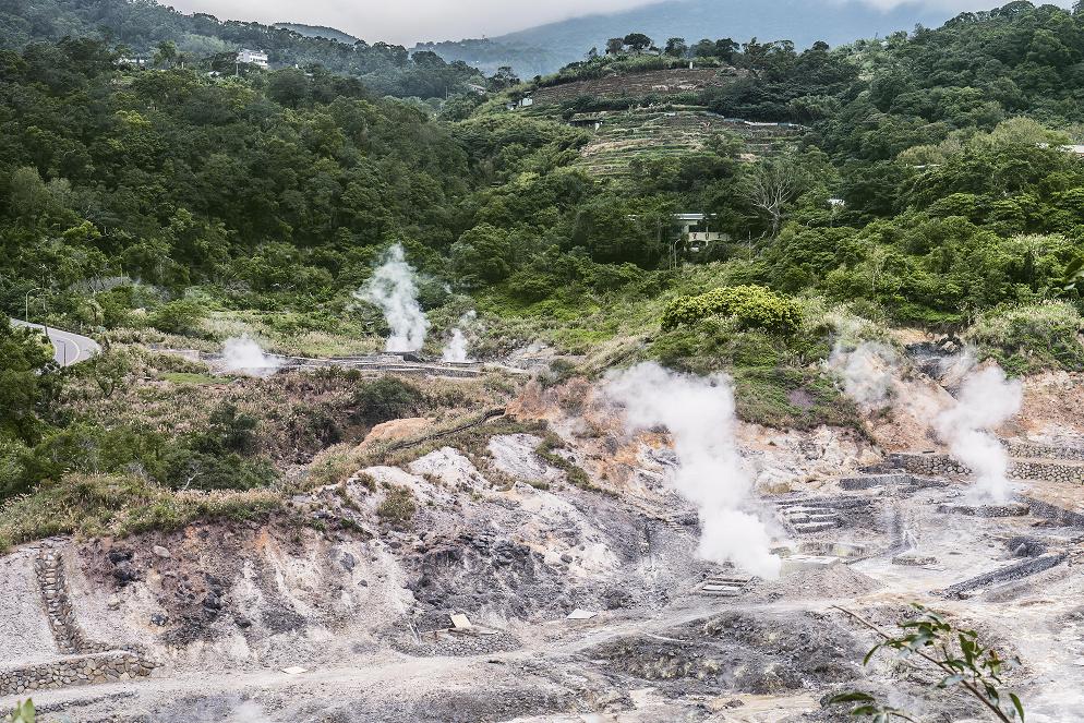 硫磺谷爆裂口／王鑫攝