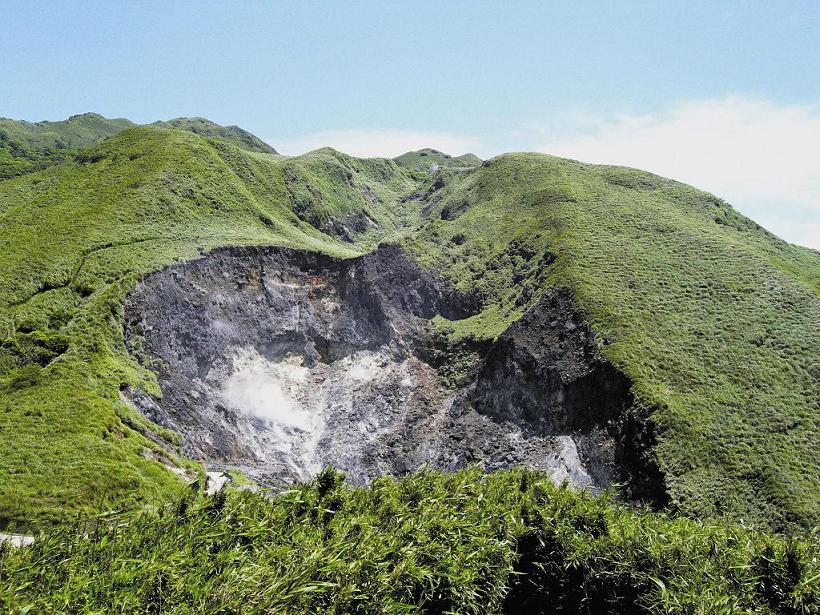小油坑爆裂口／王鑫攝