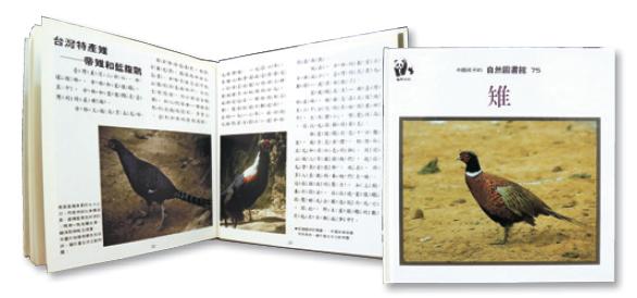 謝孝同與劉小如合著之兒童科普讀物《雉》/原書翻攝