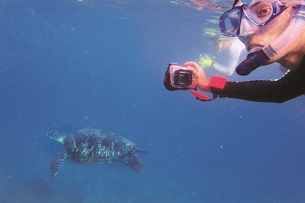 走入海洋,習慣海的語言,孩子就會擁有不同的生命經驗,建立起對海洋的情感