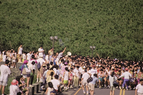 以陽管處的立場而言，過去路跑賽的路線規劃，  皆希望兼顧遊客安全以及遊憩權利／陽管處提供