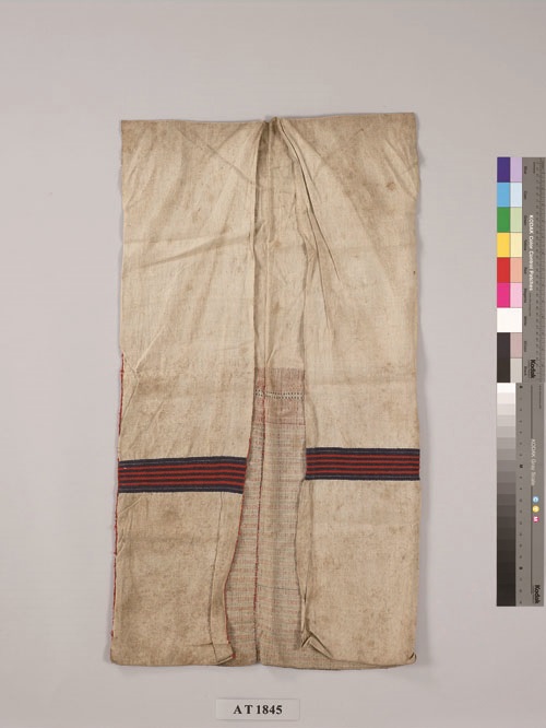 泰雅族男子無袖長衣(大嵙崁群)