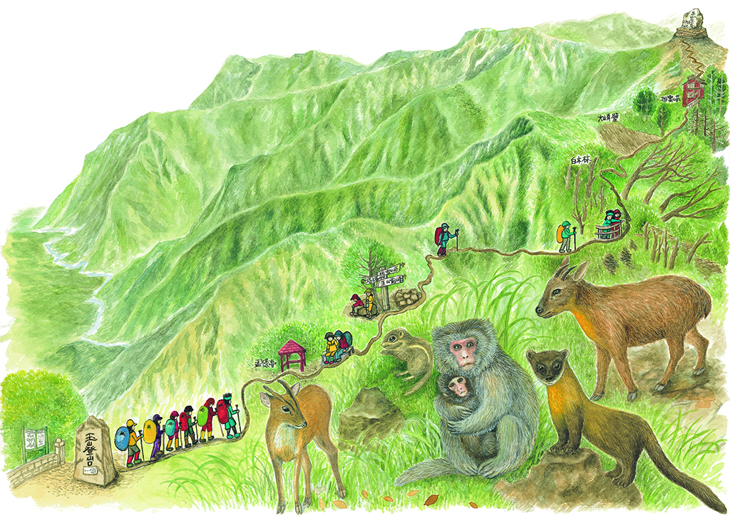 《琪琪登玉山》內頁