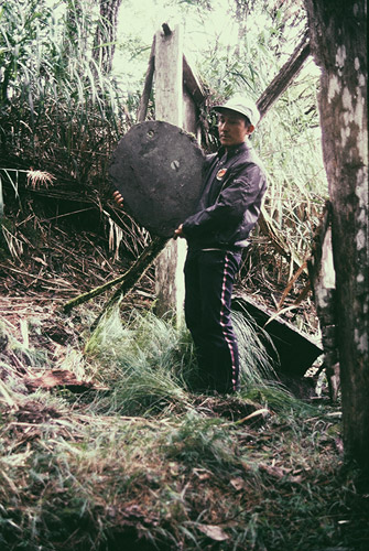 阿波蘭池附近的布農抗日基地遺址