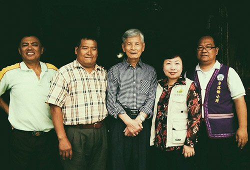 2015 年4 月19 日，林淵源剛剛帶年輕布農從大分遺址回來