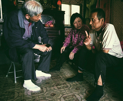 2015 年10月20 日，因罹癌而衰弱的兩人互勉要好起來再一起上山